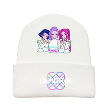 Load image into Gallery viewer, KPop Demon Hunters Winter Cold Hat Knitted Hat Cartoon Anime Warm Fashion Accessories Children's Birthday Christmas Cute Gift