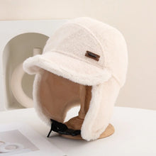 Load image into Gallery viewer, Casual Windproof Winter Hat Velvet Lining Warm Earflaps Hat Thickened Russian Hat For Women