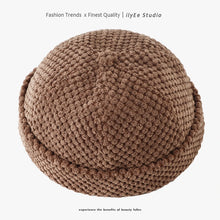 Load image into Gallery viewer, New Autumn Winte Solid Color Skull Beanie Cap Hip Hop Thick Warm Docker Sailor Bike Brimless Hats for Women Men Pumpkin Hat