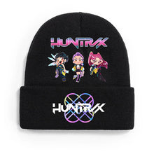 Load image into Gallery viewer, KPop Demon Hunters Winter Cold Hat Knitted Hat Cartoon Anime Warm Fashion Accessories Children's Birthday Christmas Cute Gift