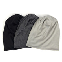 Load image into Gallery viewer, 1pc color double-layer brimless casual skull hats for men and women,outdoor leisure pullover knitted hats for autumn and winter