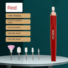 Load image into Gallery viewer, Small Tools Nail Polishing Machine Nail Polish Remover for Nail Beauty Shop Five-in-One Nail Trimmer Manicure Equipment