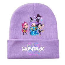 Load image into Gallery viewer, KPop Demon Hunters Winter Cold Hat Knitted Hat Cartoon Anime Warm Fashion Accessories Children's Birthday Christmas Cute Gift