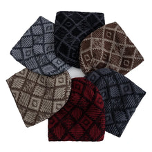 Load image into Gallery viewer, Unisex Fashion Winter Dandy Hats Geometric Figure Style Knitted Hats For Men Women Beanie Cap Outdoor Plush Fur Lining Warm Hat
