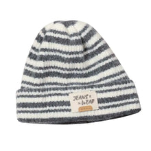 Load image into Gallery viewer, Fashion Warm Winter Hat Ear Protection Striped Knitted Cap Korean Style Elastic Beanie Hats Women