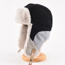 Load image into Gallery viewer, Vintage Waterproof Russian Bomber Cap Windproof Warm Ski Hat Earflap Design Russian Style Earflap Hat Unisex