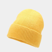 Load image into Gallery viewer, 1pc Unisex Autumn Winter Warm Beanie Hats,Solid Color Stretch Knitted Crochet Beanies Hat Caps,Suitable for Daily Wear,Outdoor