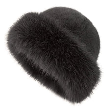 Load image into Gallery viewer, Fashion Headwear Fluffy Fur Winter Hat Thicken Fisherman Hat Solid Color Cold Windproof Panama Cap Chrismas Gifts