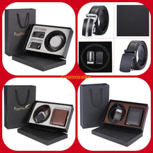 Load image into Gallery viewer, Buckle Belt Double Buckle Belt Gift Business Belt Gift Box