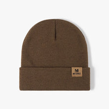 Load image into Gallery viewer, Unisex Autumn Winter Riding Hat Knitted Cuffed Beanie Hats Warm Cycling Cap for Skiing Camping Traveling
