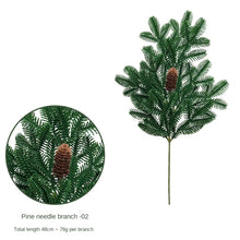 Load image into Gallery viewer, Christmas Pine Cones Pine Needle Artificial Green Plants Christmas Tree DIY Decoration Accessories
