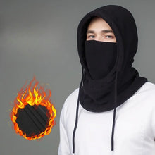 Load image into Gallery viewer, Men Women 's Warm Fleece Balaclava Winter Face Mask Neck Warmer Hooded Cap Windproof Thermal Head Cover Beanies Bandana