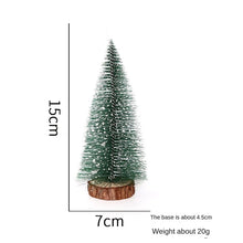 Load image into Gallery viewer, 3PCs Mini Christmas Tree Desktop Ornaments DIY Pine Tree Christmas Decoration