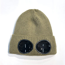 Load image into Gallery viewer, New Unisex Men Women Knitted Hat with Goggles Windproof Winter Warmer Ski Beanies Soft Warm Anti-slip Ear