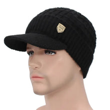 Load image into Gallery viewer, Unisex New High Quality Winter Hat Label Winter Cap for Outdoor Keep Warm Fashion Knitted Hat Suitable for Outdoor Insulation