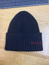 Load image into Gallery viewer, Autumn Winter Unisex Knitted Beanie Hat with Letter Embroidery Warm Casual Streetwear Knit Hat Monogram-embroidered Wool Beanie