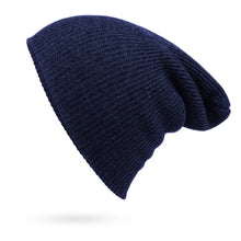 Load image into Gallery viewer, New Solid Color Winter Hats Keep Warm Outdoor Knitted Hat Woman Men Beanies