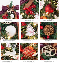 Load image into Gallery viewer, 45cm Christmas Holiday Decoration Desktop Mini Light-Emitting Christmas Tree Suit