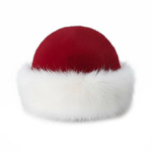 Load image into Gallery viewer, New Fluffy Fur Winter Hat Red Thicken Panama Cap Cold Windproof Berets for Women Girls