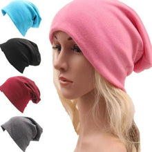 Load image into Gallery viewer, Winter Skullies Unisex Slouchy Beanie Hip Hop Elastic AP Cap One Size Hat