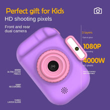 Load image into Gallery viewer, Children's Camera High-definition 4000W Front Rear Dual-camera 2 Inch 1080P HD IPS Screen Digital Kids Camera Photography Toys