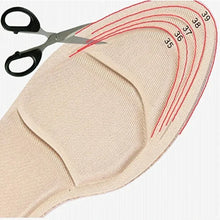Load image into Gallery viewer, Insole 1/2Pair Memory Foam Pad Inserts Heel Post Back Breathable Anti-slip for High Heel Insert Protector s s shoe pads