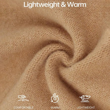 Load image into Gallery viewer, Fashion Soft Slouchy Beanie Hat Thickened Fleece Lined Cashmere Beanie Keep Warm Windproof Knit Hat Winter Season