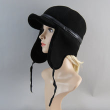 Load image into Gallery viewer, Hot High Quality Real Fur Hat Lamb Wool Winter Bomber Hats For Women Earflaps Luxury Autumn Warm Ushanka Russian Hat Snow Cap