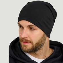 Load image into Gallery viewer, Autumn and winter men's brimless cold hat, elastic hat, universal size, suitable for outdoor and home use