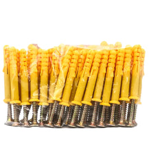 Load image into Gallery viewer, 40/50pcs Self-Tapping Screws Kit Stainless Steel Expansion Screws Cross Tips Wall Anchors And Screws For Drywall M6x40 M6×30