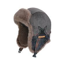 Load image into Gallery viewer, 1pc Winter Warm Trapper Pilot Caps for Men,Hunting Warm Ear Flap Russian Winter Ski Cold Weather Bomber Hats,suitable for Skiing