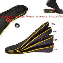 Load image into Gallery viewer, Insole Invisible Height Increase Foot Acupressure Heel Lifting Magnetic Orthopedic Pain Relief Pad shoe pads