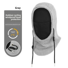 Load image into Gallery viewer, New Warm Pullover Cap Coldproof Polar Fleece Hooded Hat Windproof Neck Warmer Autumn and Winter