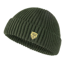 Load image into Gallery viewer, 1pc Men Beanies Skullcap Street Style Hip Hop Brimless Baggy Melon Cap Cuff Fisherman Beanies Hats Winter Warm Knitted Bonnet