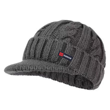 Load image into Gallery viewer, 1pc Unisex Winter Warm Beanie,Outdoor Skiing Ear Protection Leisure Elasticity Warmth Fleece Dandy Knit Cap for Climbing,sports
