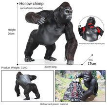 Load image into Gallery viewer, Gorilla Model Toy Wild Animal Model Solid Chimp Garage Kits Ornaments Children's Educational Teaching Toy