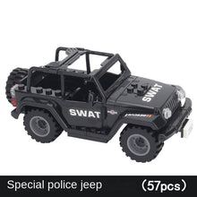 Load image into Gallery viewer, DIY Assembly Model Car off-Road Jeep Assembly Toy 773 Hummer Car Boy Military Vehicle Military Building Blocks