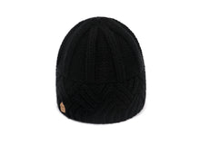 Load image into Gallery viewer, Autumn and Winter Knitted Hat with Retro Style Diamond Grid Knitted Yarn, Men's and Women's Fashion Hats