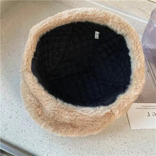 Load image into Gallery viewer, Trendy Faux Fur Winter Hat Thick Warm Earflaps Hat Lamb Wool Russian Hat Winter Season for Men and Women