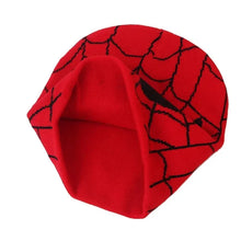 Load image into Gallery viewer, New Cartoon Spider Embroidered Beanies Hat Men Winter Autunm Warm Knitted Bonnet Cap Soft Wool Beanies Caps Boys Gifts 