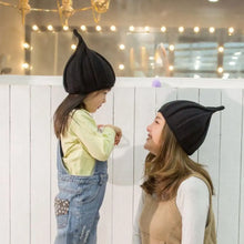 Load image into Gallery viewer, Twisted Flower Women's Knit Hat Loose Fit Solid Color Pullover Hat Casual Street Fashion Newsboy Beret Outdoor Activities