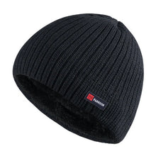 Load image into Gallery viewer, Autumn and winter thick wool blended knitted men's and women's hats are suitable for windproof and warm outdoor wear in winter