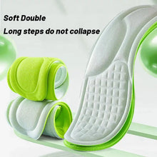 Load image into Gallery viewer, Insole Sports s for s 5D Massage Soft Deodorant Breathable Shock Absorbant Cushion Running s For Feet Men Women shoe pads