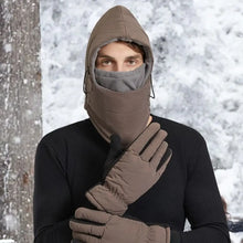 Load image into Gallery viewer, Fashion Keep Warm Pullover Hat Breathable Windproof Balaclava Hat Thickened Adjustable Winter Warm Hat Skiing