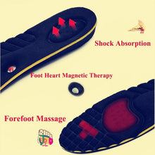 Load image into Gallery viewer, Insole Invisible Height Increase Foot Acupressure for Men Women Heel Lifting Magnetic Massage Orthopedic Pain Relief Pad shoe pads