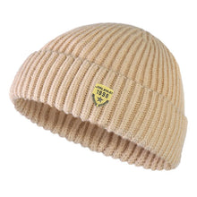 Load image into Gallery viewer, 1pc Men Beanies Skullcap Street Style Hip Hop Brimless Baggy Melon Cap Cuff Fisherman Beanies Hats Winter Warm Knitted Bonnet