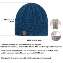 Load image into Gallery viewer, New European and American retro knitted hats for men and women autumn and winter knitted hats warm and comfortable hats