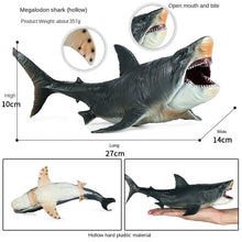 Load image into Gallery viewer, Large Megalodon Marine Animal Model Children's Educational Learning Decoration Toys Gift Animal Model