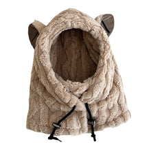 Load image into Gallery viewer, Fashion Winter Warm Hat Cat Ear Thickened Ear Protection Hat Windproof Neck Warmer Beanies Cap Unisex