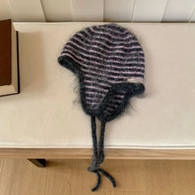 Load image into Gallery viewer, New Windproof Knitted Hat Ear Protection Keep Warm Warm Woolen Hat Versatile Cold-proof Beanie Hat Woman Girl